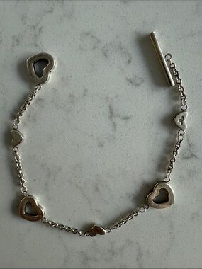 Vintage Return to T&Co heart toggle bracelet - Tiffany & Co Bracelet